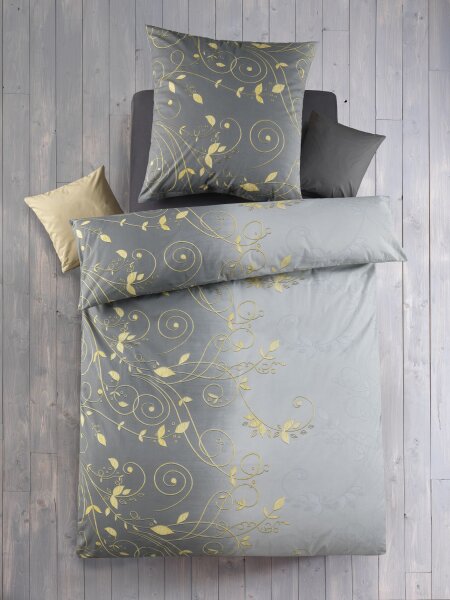 Optidream Renforcé Bettwäsche 135 x 200 cm Bettbezug Kopfkissenbezug 80 x 80 cm Goldie