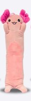 Axolotl Kuscheltier Kissen rosa pink Figur Plüsch 83 cm Plüsch Kuschelkissen Zuglufttier