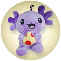 Axolotl Kuscheltier Echse Molch Figur Plüsch 12 cm...