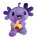 Axolotl Kuscheltier Echse Molch Figur Plüsch 12 cm Plüsch lila Pizza