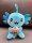 Axolotl Kuscheltier Echse Molch Figur Plüsch 12 cm Plüsch blau Bubble Tea