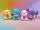 Axolotl Kuscheltier Echse Molch Figur Plüsch 12 cm Plüsch blau Bubble Tea