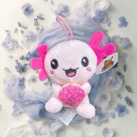 Axolotl Kuscheltier Echse Molch Figur Plüsch 12 cm...