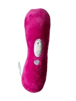 Satisfying Kuscheltier Dildo Vibrator Figur Plüsch 20 cm Plüsch rosa pink