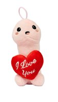 Plüsch Penis Herz Mr. Sexy Kuscheltier 15 cm rosa...