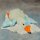 Ente Kuscheltier Kissen Figur Plüsch 72 cm Plüsch Kuschelkissen Flugente Gans grün blau