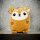 Rentier Kuscheltier Kissen Reh Kawaii braun Figur Plüsch 20 cm Plüsch Kuschelkissen