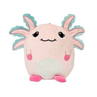 Axolotl Kuscheltier Kissen Kawaii pink Figur Plüsch...