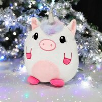 Einhorn Kuscheltier Kissen Unicorn Kawaii pink Figur Plüsch 20 cm Plüsch Kuschelkissen