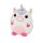 Einhorn Kuscheltier Kissen Unicorn Kawaii pink Figur Plüsch 20 cm Plüsch Kuschelkissen