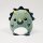 Dino Kuscheltier Kissen Dinosaurier Kawaii grün Figur Plüsch 35 cm Plüsch Kuschelkissen