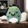 Dino Kuscheltier Kissen Dinosaurier Kawaii grün Figur Plüsch 35 cm Plüsch Kuschelkissen
