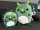 Dino Kuscheltier Kissen Dinosaurier Kawaii grün Figur Plüsch 35 cm Plüsch Kuschelkissen