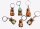 Capybara Anhänger KeyChain 4 cm Glücksbringer unsortiert nicht wählbar