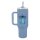 Thermobecher Cup Thermal Mug 1100 ml, Becher mit Deckel, Henkel und Strohhalm, Tumbler Lilo&Stitch blau