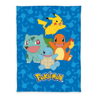 Herding Pokemon Fleecedecke Kuscheldecke Gr. 130x160 cm...