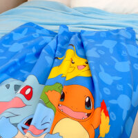 Herding Pokemon Fleecedecke Kuscheldecke Gr. 130x160 cm...