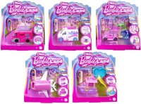 Mini BarbieLand Spielset mit Fahrzeug & Puppe –...