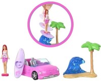 Mini BarbieLand Spielset mit Fahrzeug & Puppe – Farbwechsel Effekt unsortiert
