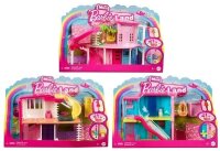 Mini BarbieLand Spielset Villa 15x22,5 cm mit Puppe und...