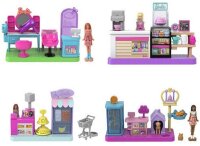 Mini BarbieLand Mini-figuren Puppe 4cm 14x15cm Spielset...
