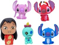 Disney Lilo & Stitch 5-Pack Puzzle Palz Carry Case 18x23cm  Chase Stitch Lilo Angel Leroy Schrulle.Mädchen und Jungen Geschenk Cartoon