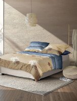 Irisette Seersucker Bettwäsche Set Easy 8163 1 x Bettbezug 135x200 cm + 1 x Kissenbezug 80x80 cm grün