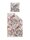 Irisette Seersucker Bettwäsche Set Easy 8579 1 Deckenbezug 140x200 cm + 1 Kissenbezug 90x70 cm rot