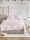 Irisette Seersucker Bettwäsche Set Easy 8587 1 Deckenbezug 155x220 cm + 1 Kissenbezug 80x80 cm rosa
