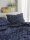 Irisette Seersucker Bettwäsche Set Easy 8603 1 Deckenbezug 155x220 cm + 1 Kissenbezug 80x80 cm blau