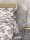 Irisette Seersucker Bettwäsche Set Easy-HK 8618 1 Deckenbezug 140x200 cm + 1 Kissenbezug 90x70 cm grau