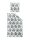 Irisette Seersucker Bettwäsche Set Easy-HK 8618 1 Deckenbezug 140x200 cm + 1 Kissenbezug 90x70 cm grün