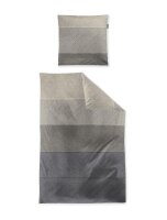 Irisette Edel-Feinbiber Bettwäsche Set Koala 8430 1 Deckenbezug 155x200 cm + 1 Kissenbezug 80x80 cm natur