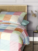 Irisette Edel-Feinbiber Bettwäsche Set Koala 8506 1 Deckenbezug 155x220 cm + 1 Kissenbezug 80x80 cm bunt