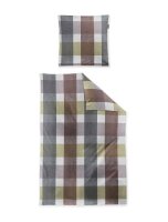 Irisette Edel-Feinbiber Bettwäsche Set Koala 8622 1 Deckenbezug 135x200 cm + 1 Kissenbezug 80x80 cm bunt