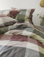 Irisette Edel-Feinbiber Bettwäsche Set Koala 8622 1 Deckenbezug 135x200 cm + 1 Kissenbezug 80x80 cm bunt