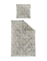 Irisette Edel-Feinbiber Bettwäsche Set Koala 8629 1 Deckenbezug 140x200 cm + 1 Kissenbezug 90x70 cm goldfarben