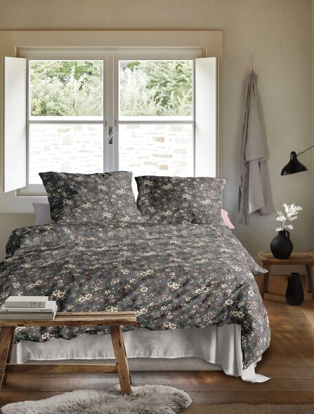 Irisette Edel-Feinbiber Bettwäsche Set Koala 8629 1 Deckenbezug 140x200 cm + 1 Kissenbezug 90x70 cm bunt