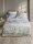 Irisette Lyocell-Satin Bettwäsche Set Lotus 8578 1 Deckenbezug 140x200 cm + 1 Kissenbezug 90x70 cm blau