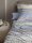 Irisette Lyocell-Satin Bettwäsche Set Lotus 8578 1 Deckenbezug 140x200 cm + 1 Kissenbezug 90x70 cm blau
