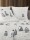 Irisette Feinbiber Bettwäsche Set Panda 8645 1 Deckenbezug 140x200 cm + 1 Kissenbezug 90x70 cm natur