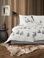Irisette Feinbiber Bettwäsche Set Panda 8645 1...
