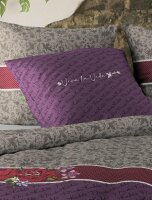 Irisette Mako-Satin Bettwäsche Set Playa 8535 1 Deckenbezug 135x200 cm + 1 Kissenbezug 80x80 cm bunt