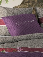 Irisette Mako-Satin Bettwäsche Set Playa 8535 1 Deckenbezug 155x220 cm + 1 Kissenbezug 80x80 cm bunt