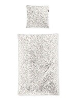 Irisette Mako-Satin Bettwäsche Set Tokio 8567 1 Deckenbezug 135x200 cm + 1 Kissenbezug 80x80 cm weiß