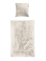 Irisette Mako-Satin Bettwäsche Set Tokio 8567 1 Deckenbezug 155x220 cm + 1 Kissenbezug 80x80 cm natur