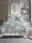 Irisette Mako-Satin Bettwäsche Set Tokio 8598 1 Deckenbezug 140x200 cm + 1 Kissenbezug 90x70 cm blau