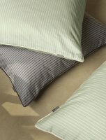 Irisette Mako-Satin Bettwäsche Set Tokio 8607 1 Deckenbezug 140x200 cm + 1 Kissenbezug 90x70 cm grün