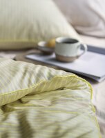 Irisette Mako-Satin Bettwäsche Set Tokio 8607 1 Deckenbezug 140x200 cm + 1 Kissenbezug 90x70 cm gelb
