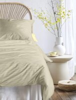 Irisette Mako-Satin Bettwäsche Set Tokio 8607 1 Deckenbezug 140x200 cm + 1 Kissenbezug 90x70 cm gelb